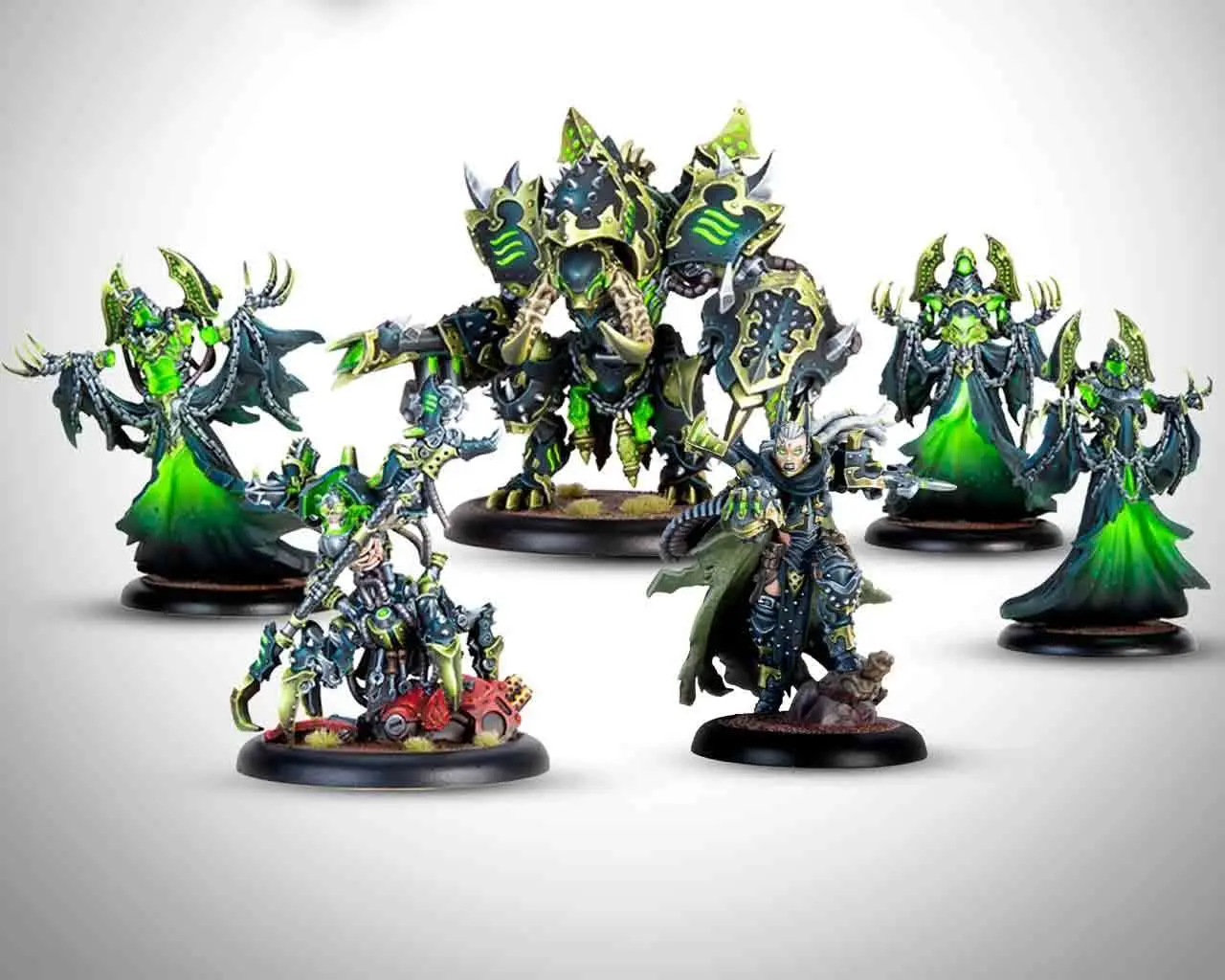 Figurine warmachine cryx necrofactorium command starter